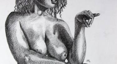 Original Fine Art Nude Drawings by Celeste von Solms