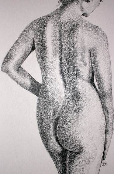 Original Fine Art Nude Drawings by Celeste von Solms