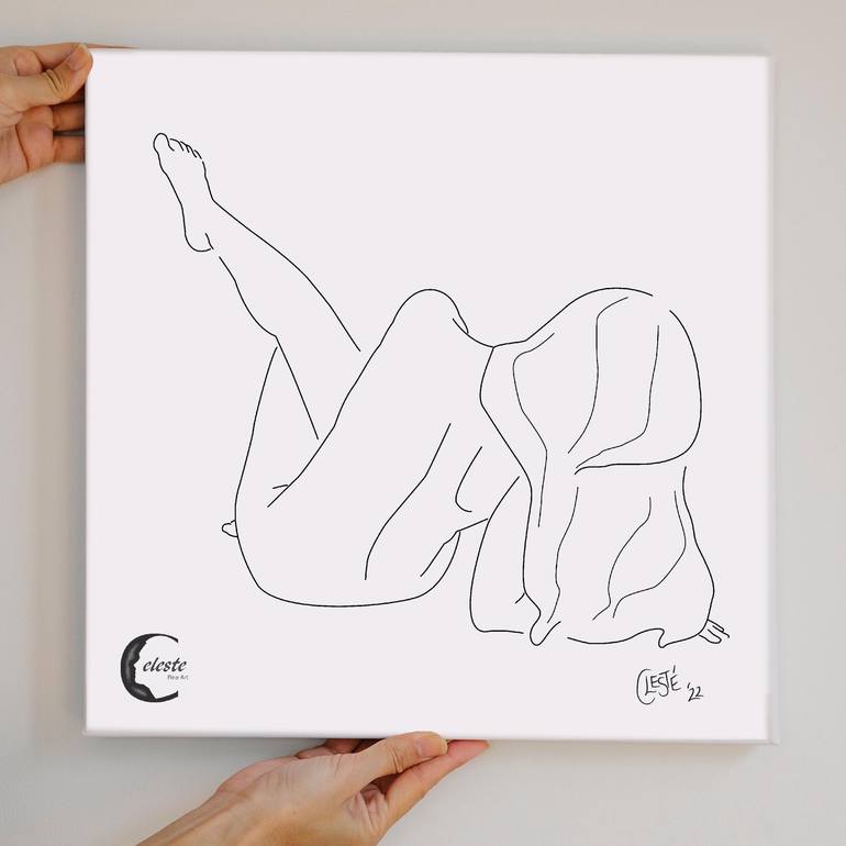 Original Nude Digital by Celeste von Solms