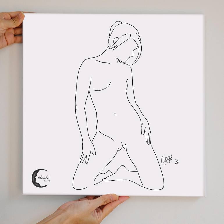 Original Figurative Nude Digital by Celeste von Solms