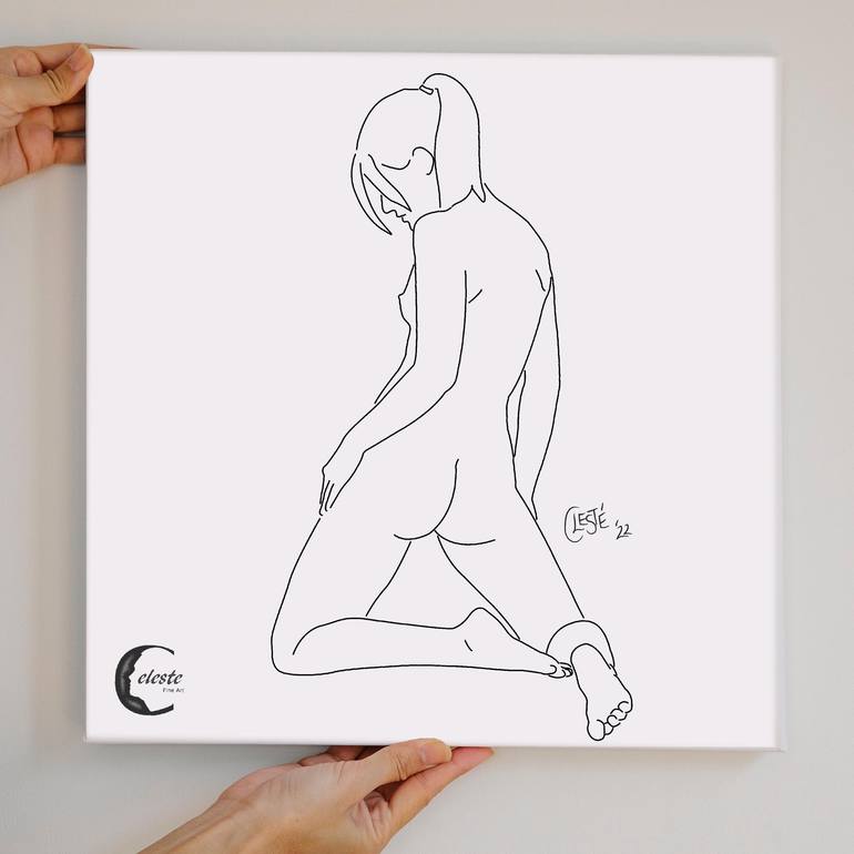 Original Figurative Nude Digital by Celeste von Solms
