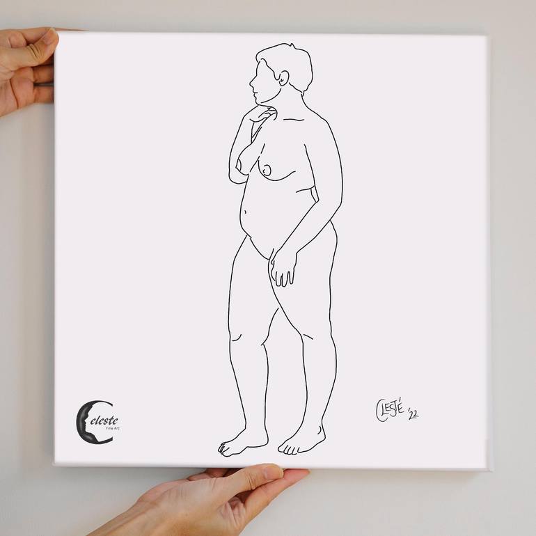 Original Fine Art Body Digital by Celeste von Solms