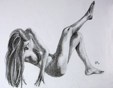 Original Fine Art Body Drawings by Celeste von Solms