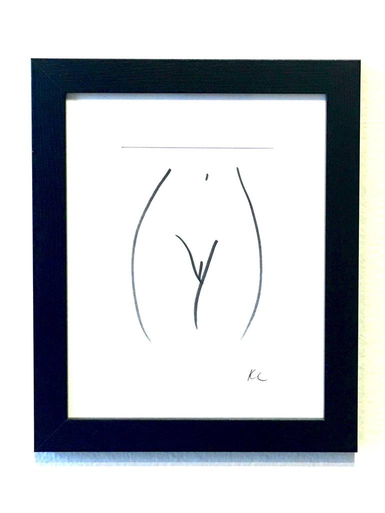 Original Figurative Erotic Painting by Kristina Lloyd