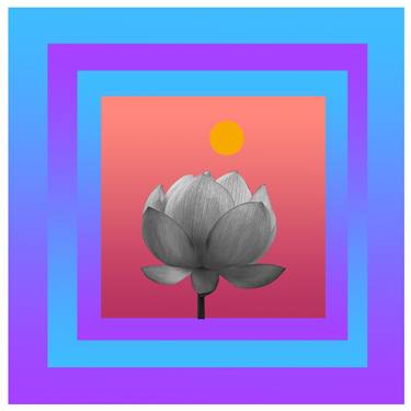 Original Abstract Floral Digital by Ram Raj