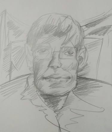 Stephen hawking portrait thumb