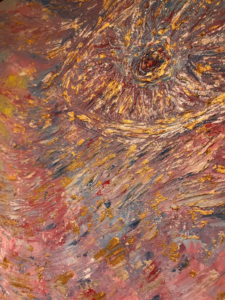 Original Abstract Fantasy Painting by Law Kam Wa