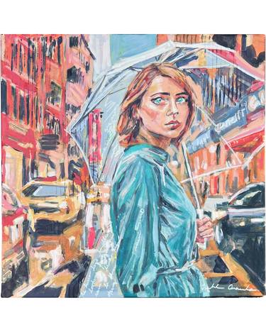 Original Contemporary Women Painting by Isabel Araneda