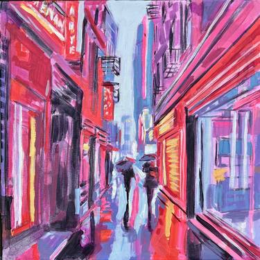 Original Contemporary Architecture Paintings by Isabel Araneda