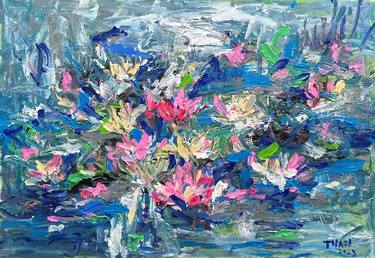 Water lily, 80x120cm thumb