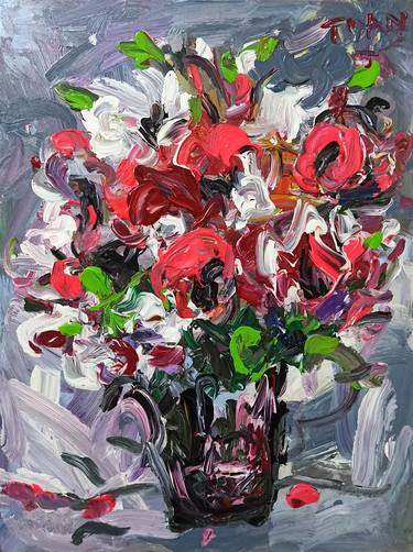 Print of Expressionism Still Life Paintings by Anh Tuan Le