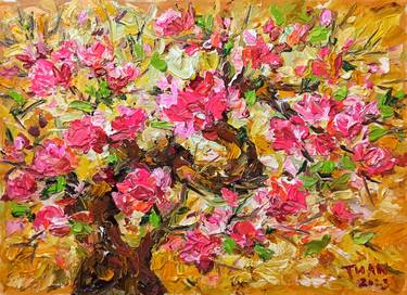Original Impressionism Abstract Paintings by Anh Tuan Le