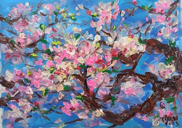Original Impressionism Abstract Paintings by Anh Tuan Le
