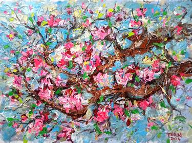 Original Floral Paintings by Anh Tuan Le