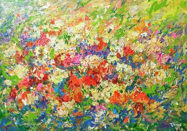 Print of Floral Paintings by Anh Tuan Le