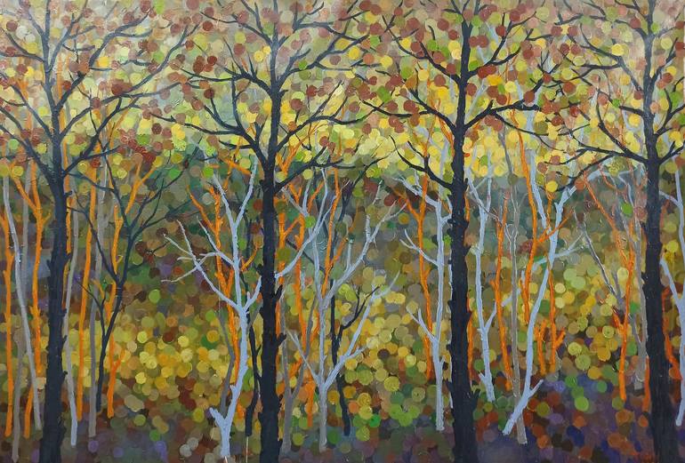 Enchanting Golden Autumn - Print