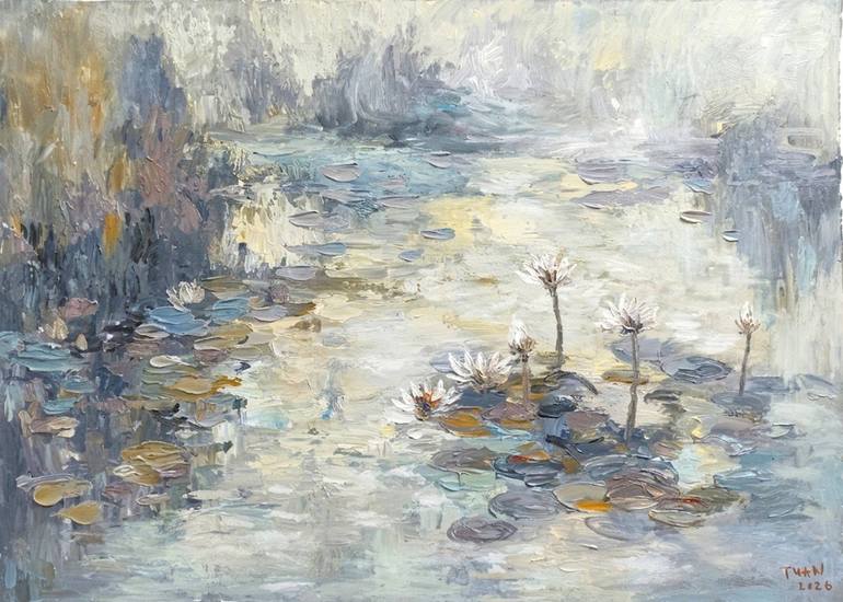 abstract flower Painting by Anh Tuan Le | Saatchi Art