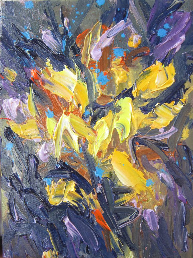 Original Abstract Painting by Anh Tuan Le