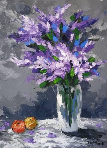 Original Still Life Paintings by Anh Tuan Le