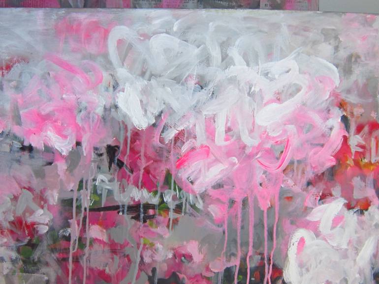 Original Abstract Expressionism Abstract Painting by Anh Tuan Le