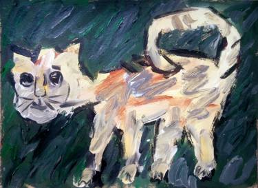 Original Expressionism Animal Paintings by Anh Tuan Le