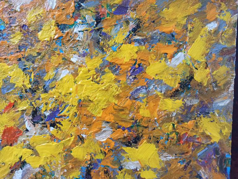 Original Abstract Landscape Painting by Anh Tuan Le