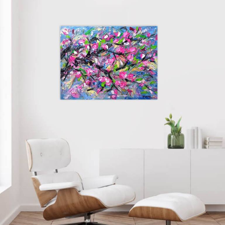 Original Abstract Painting by Anh Tuan Le