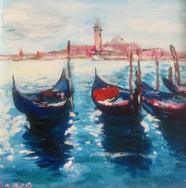 Print of Impressionism World Culture Paintings by Italy Sun
