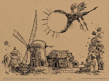 Rembrandt's Windmill and Sun Devourer thumb