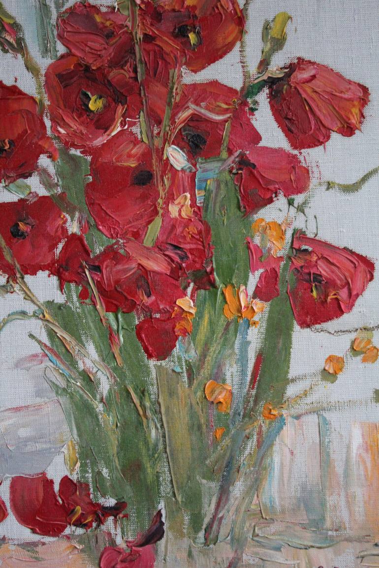 Original Impressionism Still Life Painting by Viktor Makarov