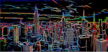Saatchi Art Artist Jochen Cerny; Photography, “NYC - Neonlights” #art