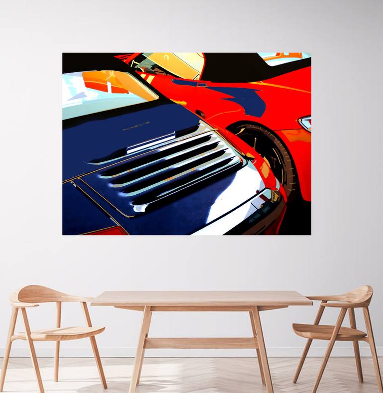 Original Abstract Car Photography by Jochen Cerny
