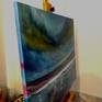 This is an original oil painting on a 80 x 60 cm canvas.

Painted with brush and palette knife. The canvas edge is painted as well, therefor you can hang it with or without the frame. 

Thank you for watching.