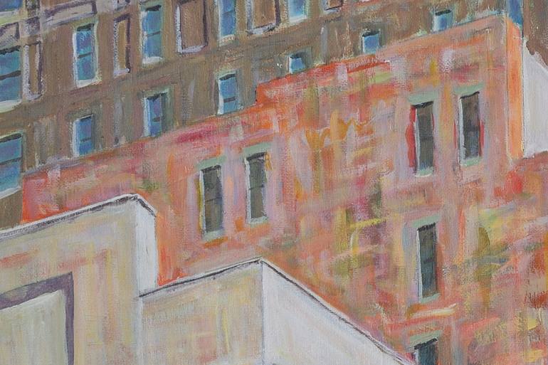 Original Figurative Cities Painting by Julien Jean-Pierre