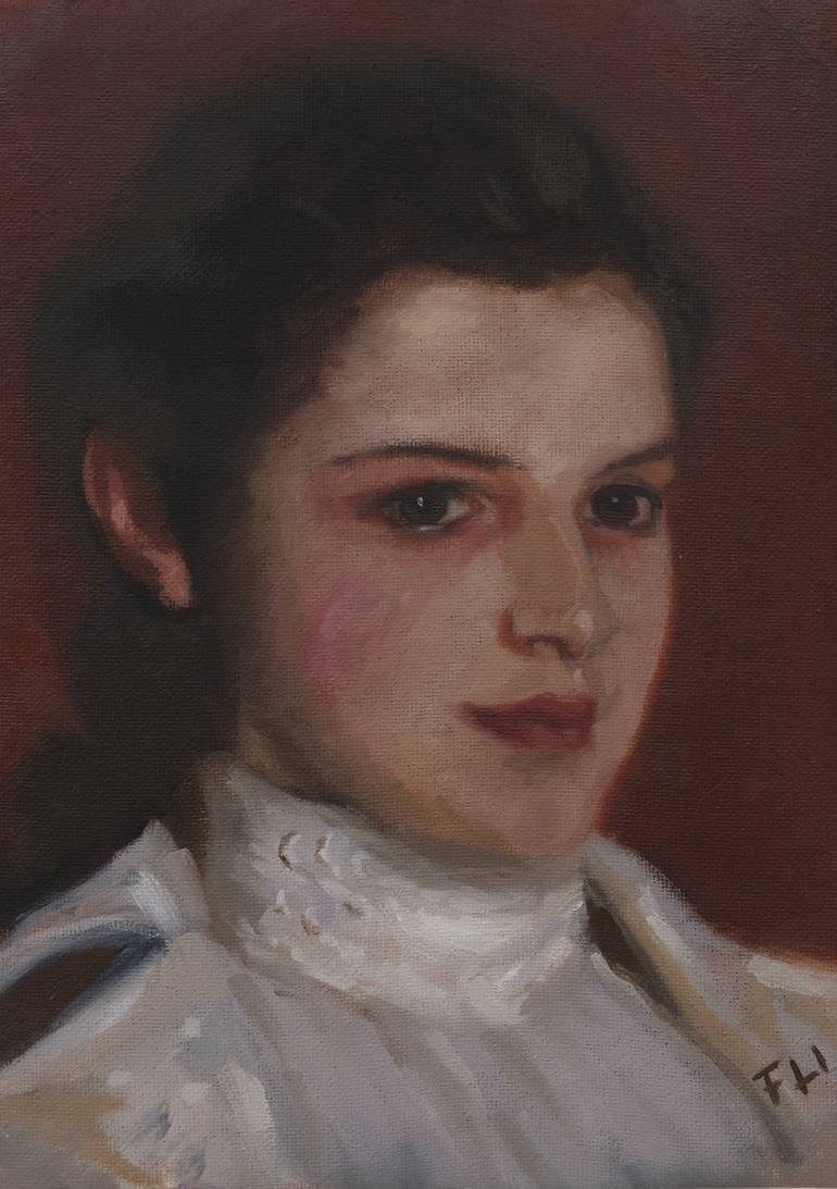 Alice Vanderbilt Shepard Painting By Francisco Lopez Illan 