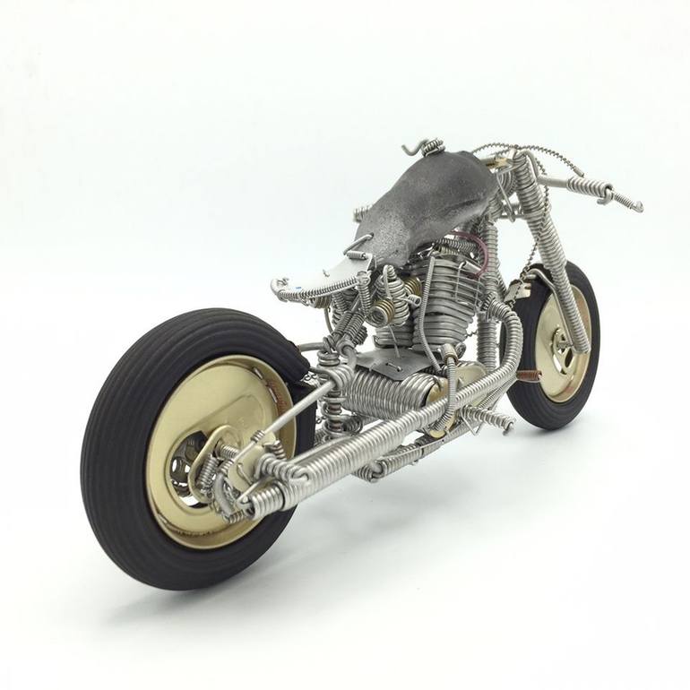 Original Figurative Transportation Sculpture by Mano Gallery