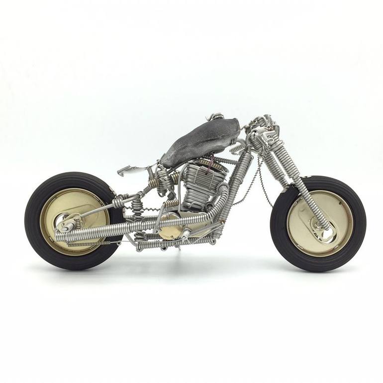 Original Figurative Transportation Sculpture by Mano Gallery