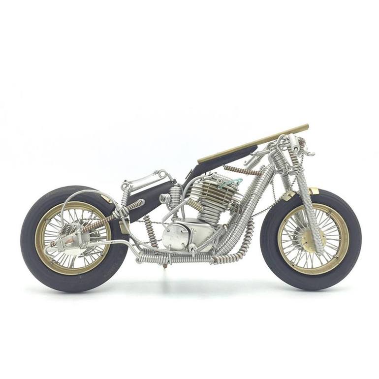 Original Figurative Transportation Sculpture by Mano Gallery