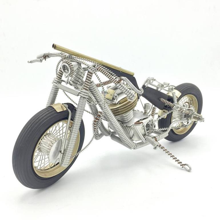 Original Figurative Transportation Sculpture by Mano Gallery