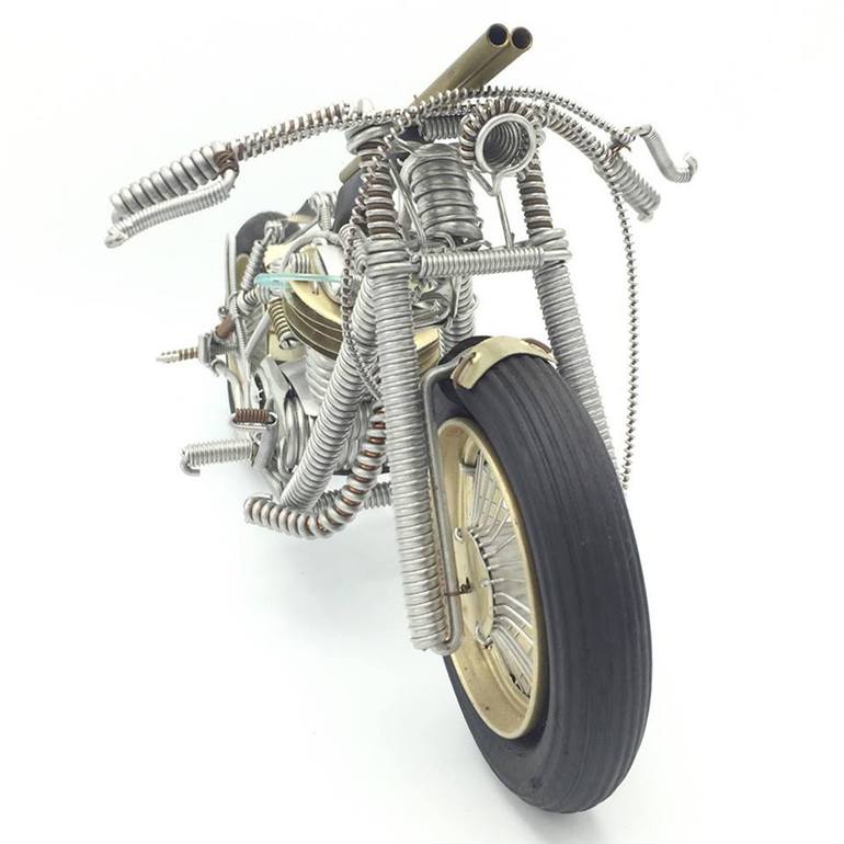 Original Figurative Transportation Sculpture by Mano Gallery