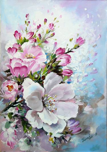 Print of Floral Paintings by Yana Gok