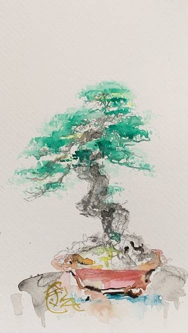 Print of Expressionism Tree Paintings by Suchin Ee