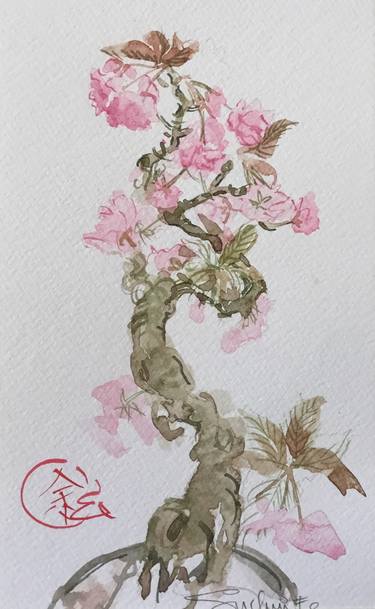 Original Floral Paintings by Suchin Ee