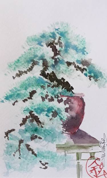 Print of Tree Paintings by Suchin Ee