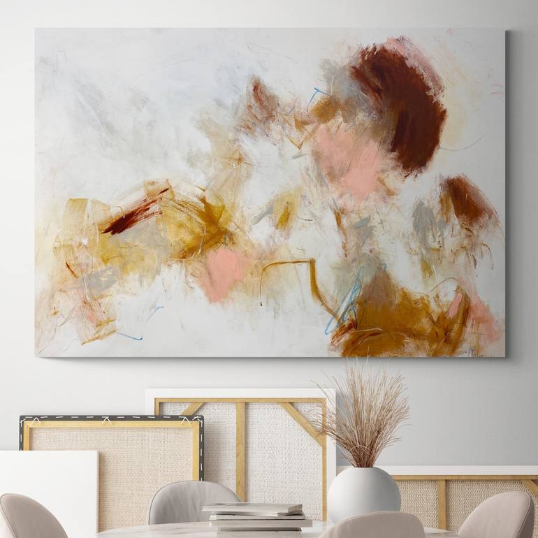 Original Abstract Expressionism Abstract Painting by Cheryl Harrison