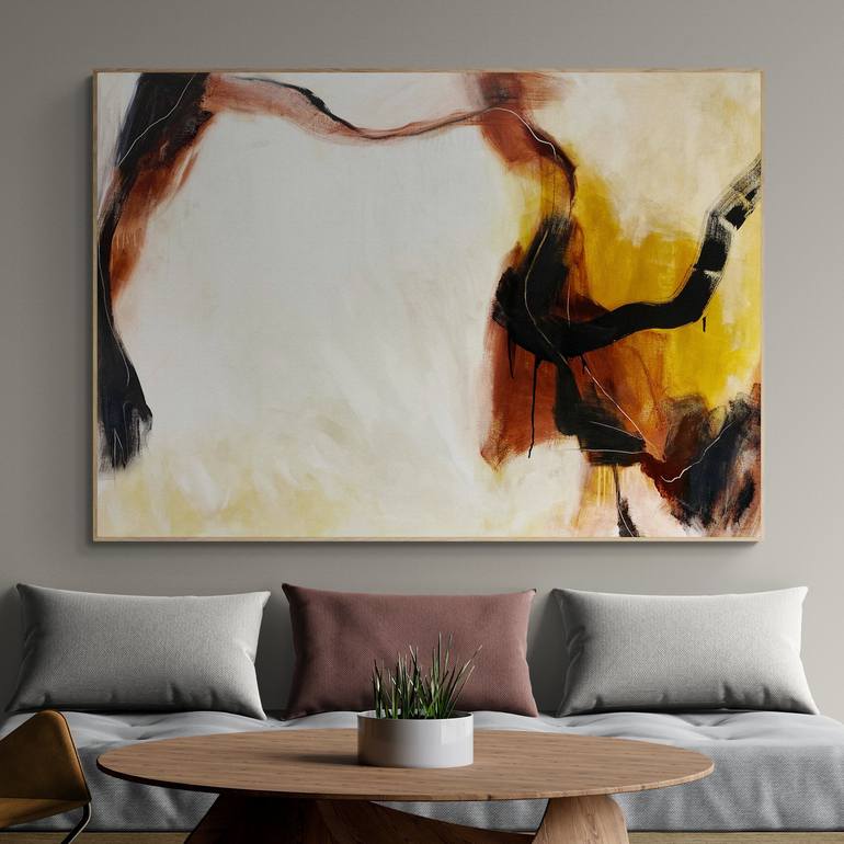 Original Abstract Expressionism Abstract Painting by Cheryl Harrison