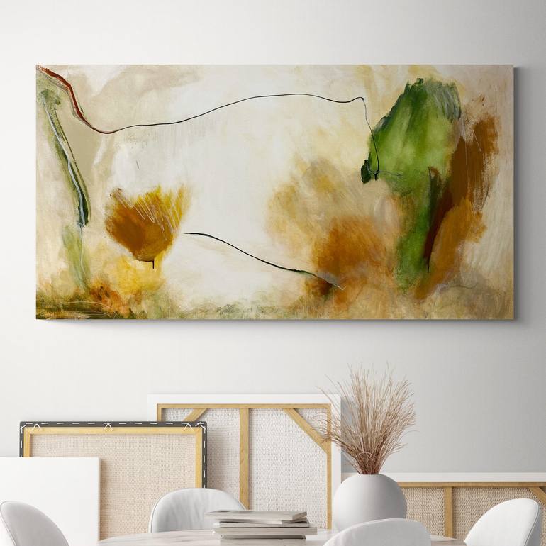 Original Abstract Expressionism Abstract Painting by Cheryl Harrison