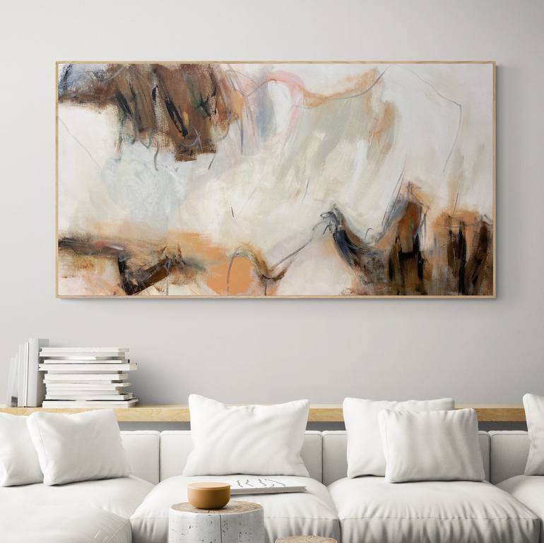 Original Abstract Expressionism Abstract Painting by Cheryl Harrison