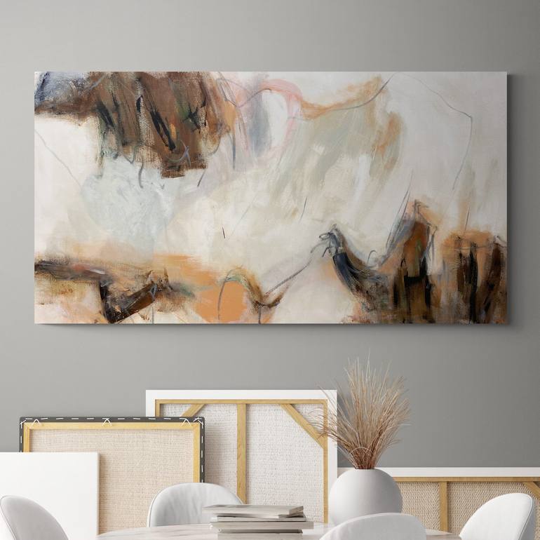 Original Abstract Expressionism Abstract Painting by Cheryl Harrison