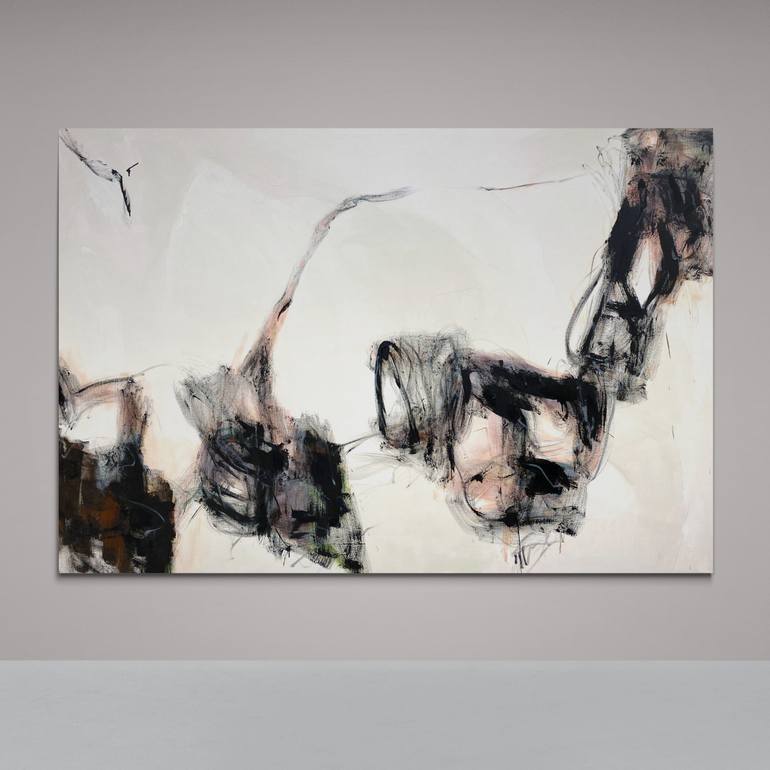 Original Abstract Expressionism Abstract Painting by Cheryl Harrison